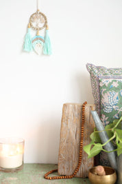 Aqua Shell Tree Wall Hanging