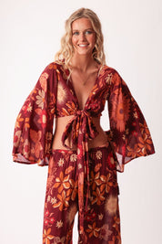 Lassi Wrap Top