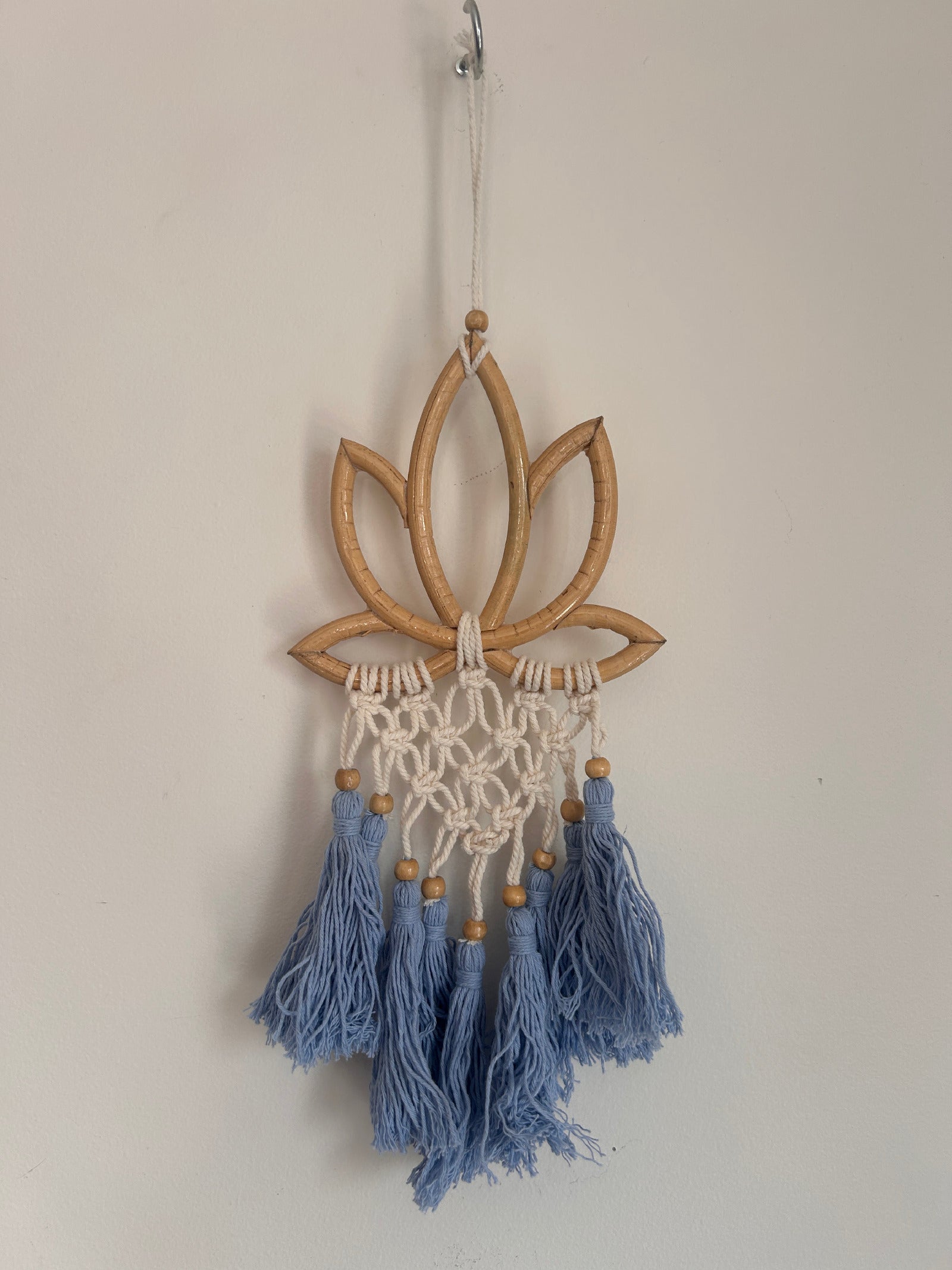 Lotus Macrame Dreamcatcher