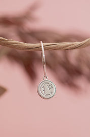 Lyla Moon Charm Hoops