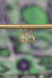 Gold Kiri Sun Earrings