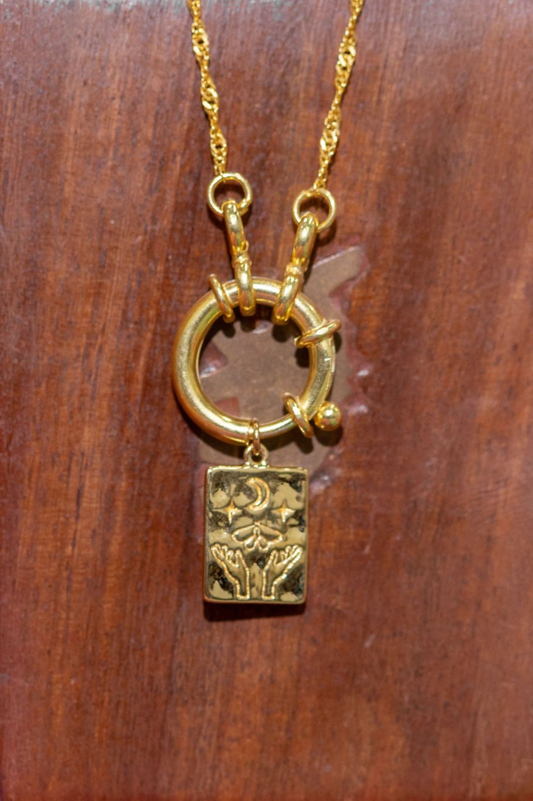 Gold New Life Pendant