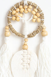 White Shell Tree Wall Hanging
