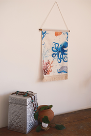 Blue Octopus Banner