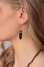 Obsidian Earrings