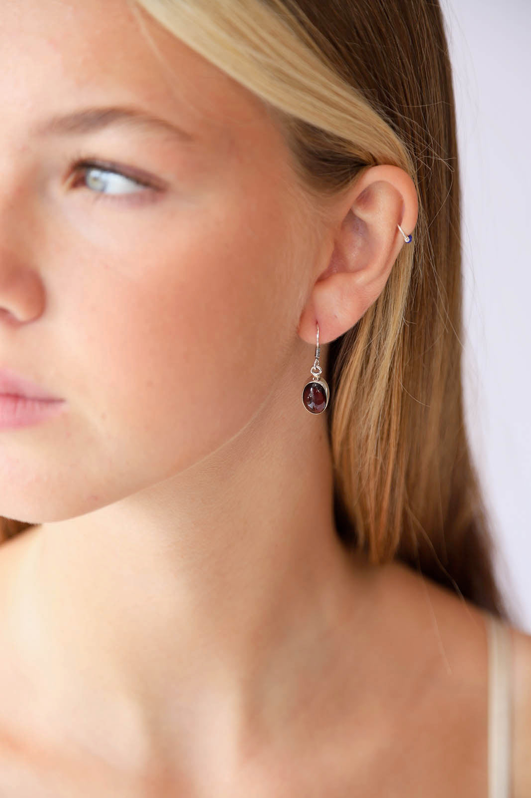 Garnet Lula Earrings