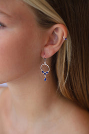 Sapphire Suki Earrings