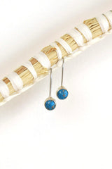 Kalia Blue Turquoise Earrings