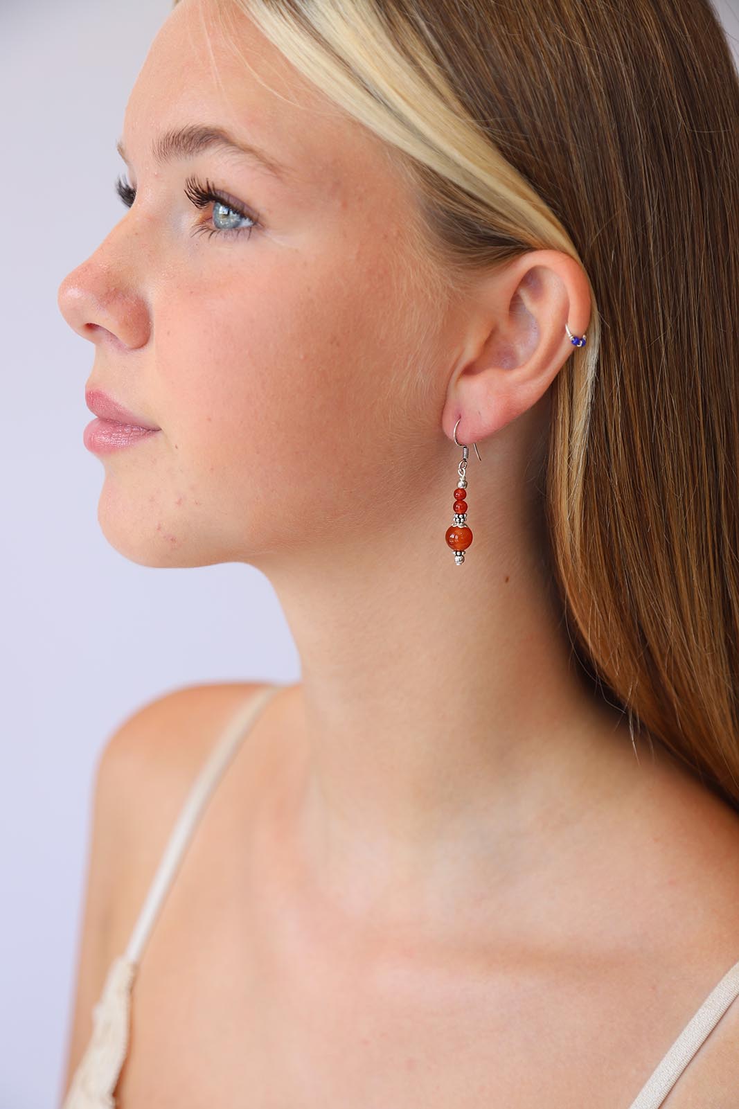 Carnelian Mila Earrings