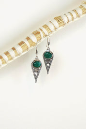 Emerald Regal Earring