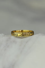 Twig Gold Fine Band