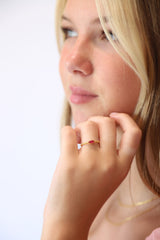 Oli Ruby Tiny Ring