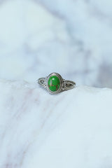 Green Turquoise Jacinta Ring