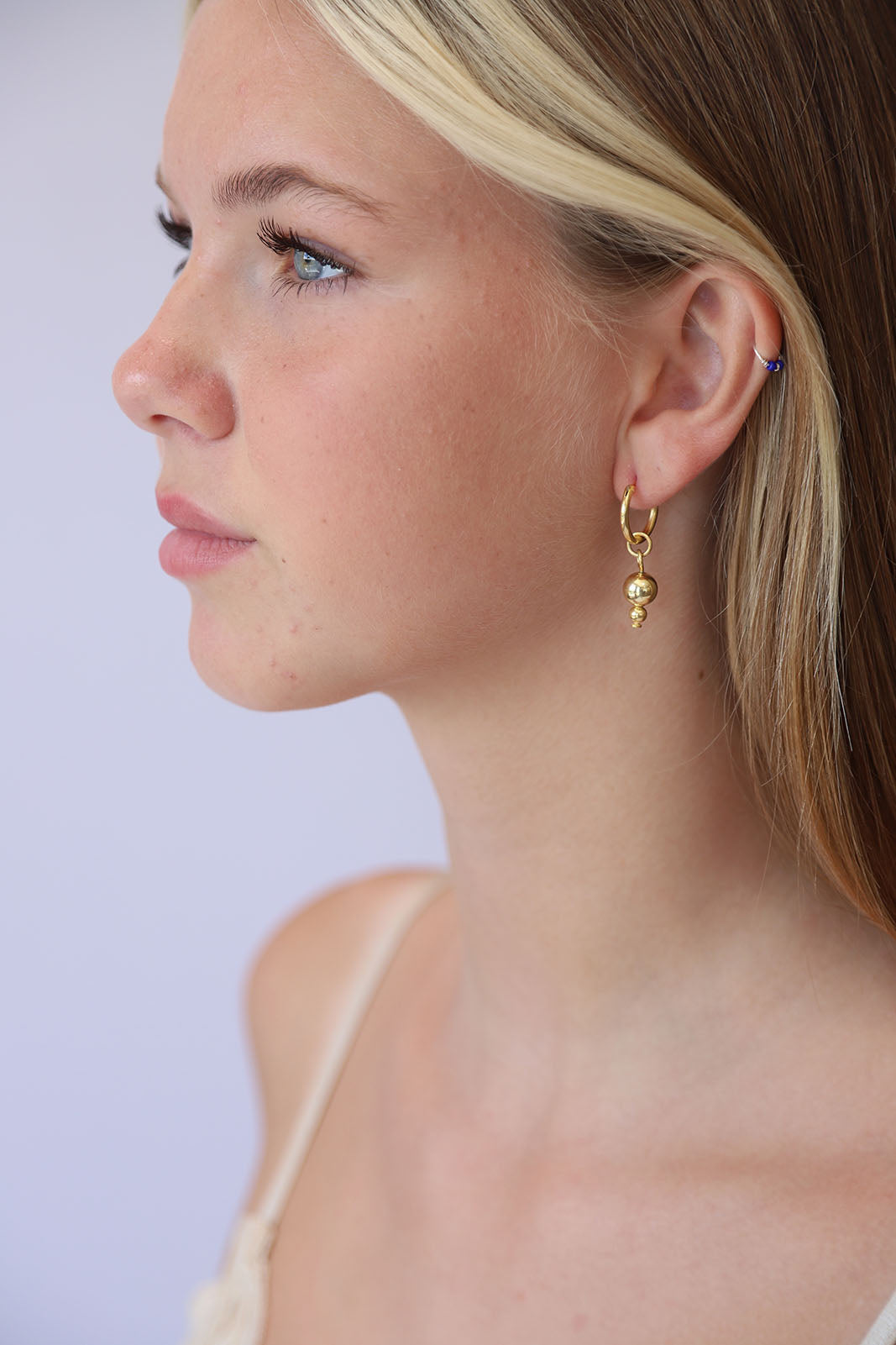 Jali Gold Hoops