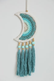 Blue Moon Tassel Wall Hanging