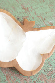 Butterfly Capiz Shell Plate