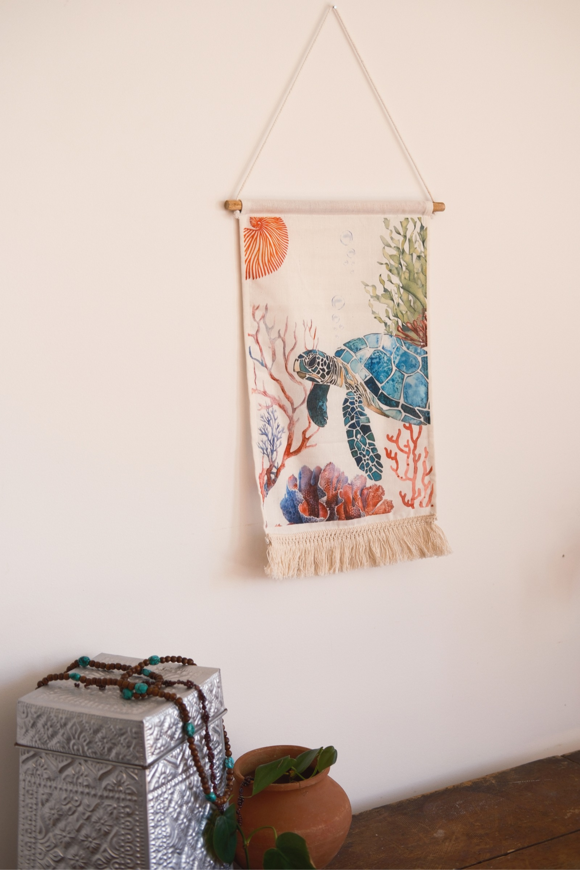Green Turtle Banner