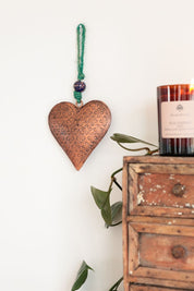 Copper Heart Hanging