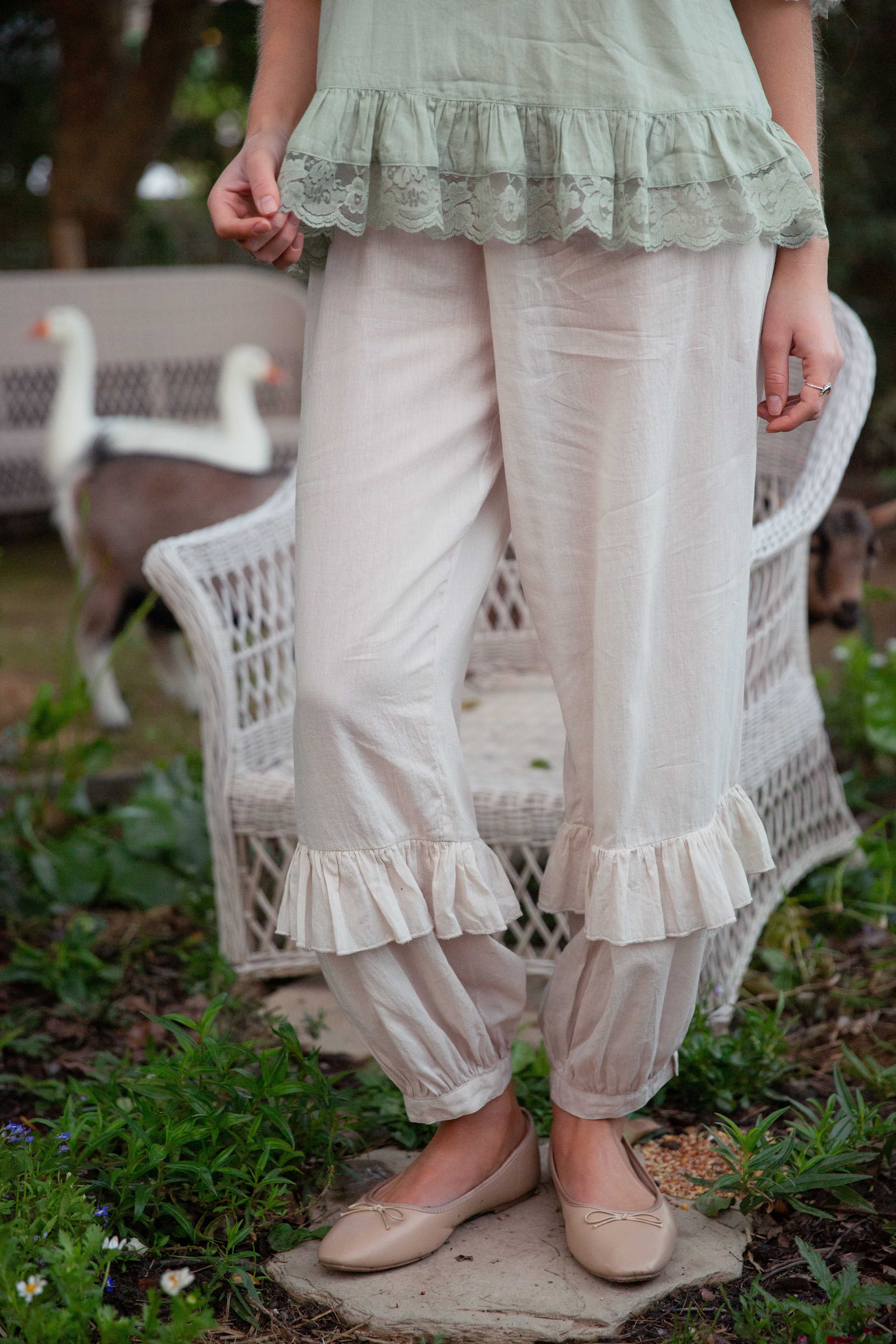 Ruffle Pants
