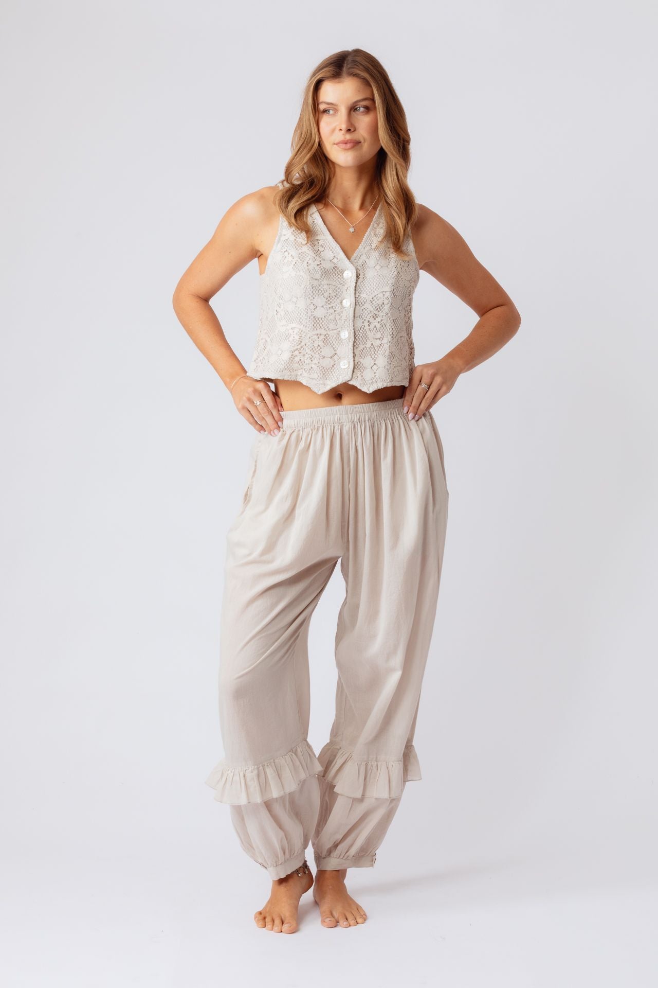 Ruffle Pants