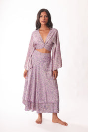 Long Wrap Skirt
