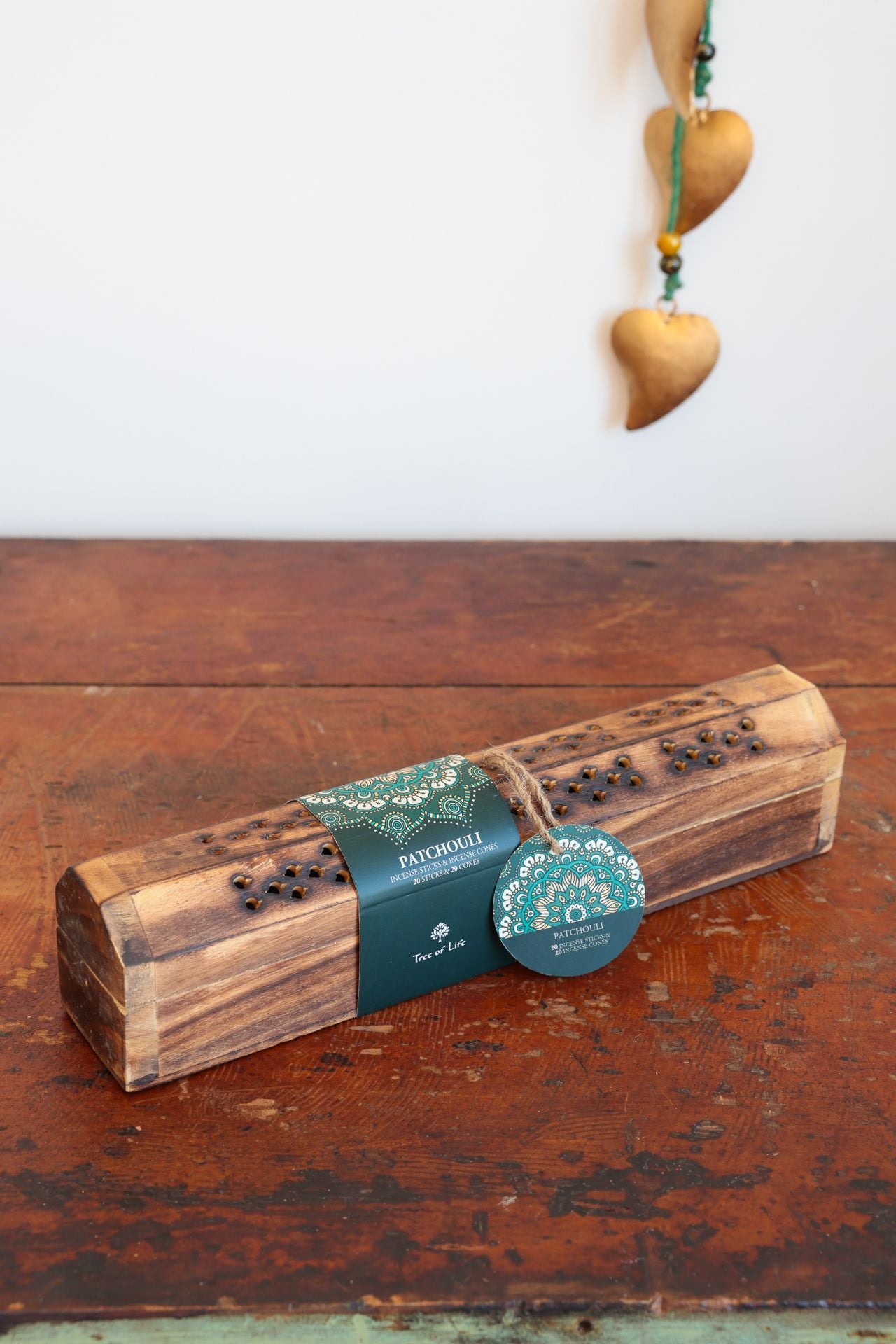 Patchouli Wooden Incense Box