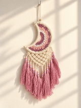 Moon Macrame Tassel Dreamcatcher