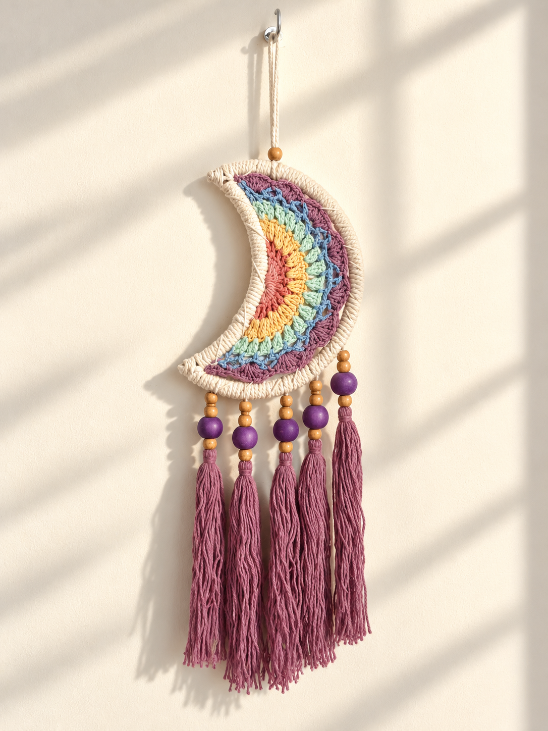 Moon Tassel Dreamcatcher