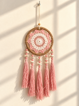 Angel Gemis Tassel Dreamcatcher