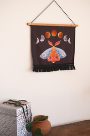 Moth Moonphase Banner