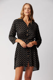 Taza Shirt Dress