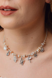 Verano Natural Stone Necklace