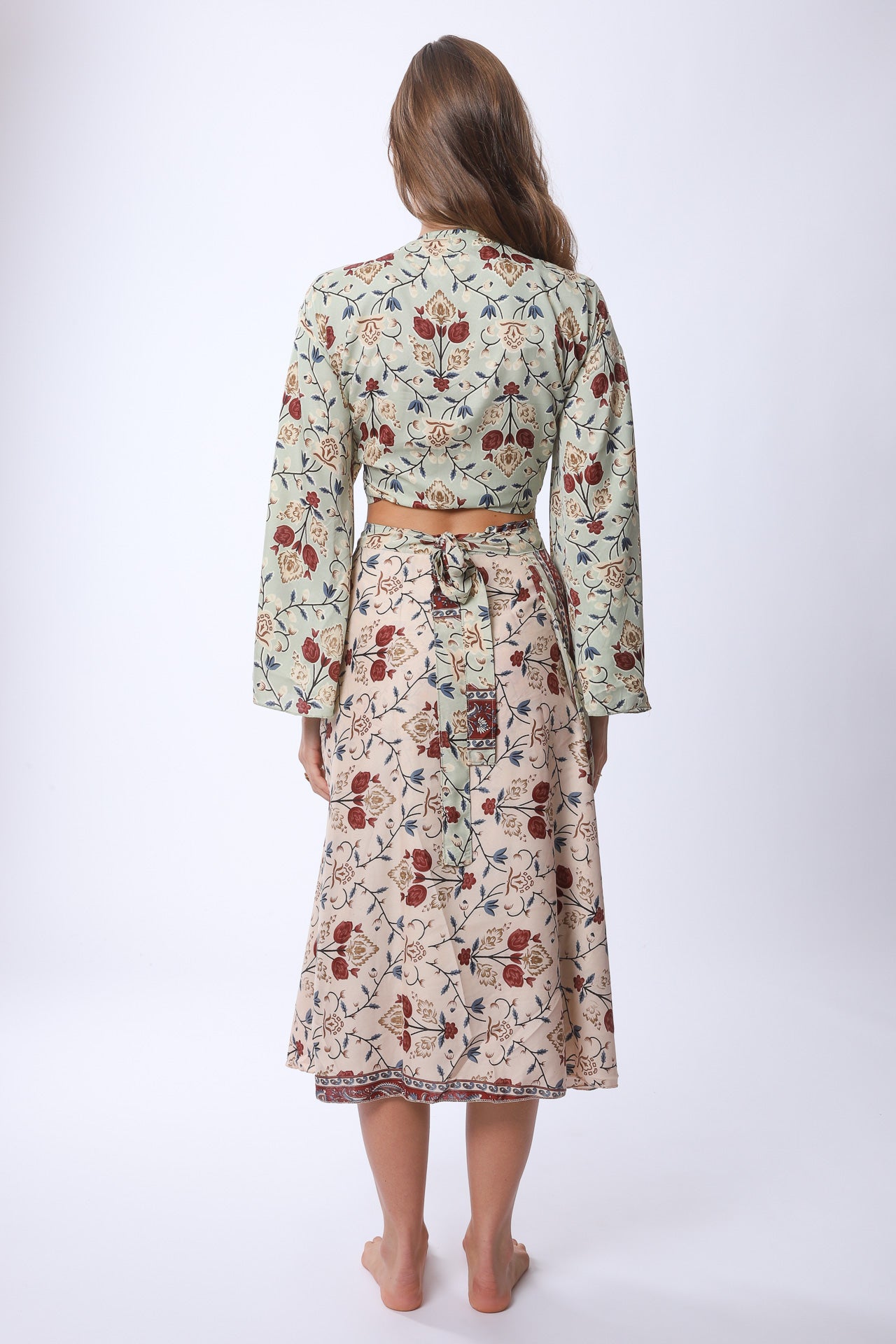 Midi Sunday Monday Wrap Skirt