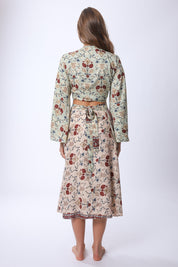 Midi Sunday Monday Wrap Skirt