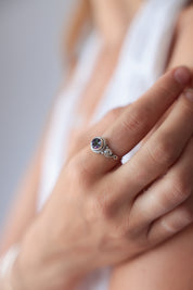 Anand Swirl Mystic Topaz Ring