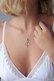 Bow and Arrow Pendant