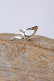 Pointed Swoop Ring