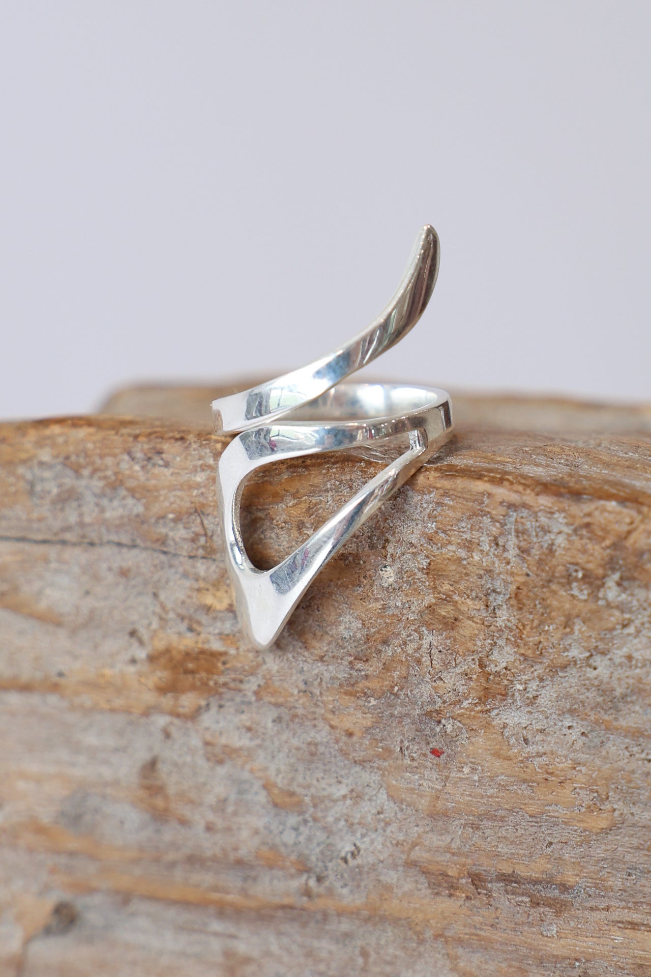 Pointed Swoop Ring