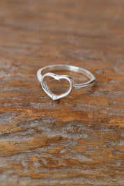 Open Heart Ring