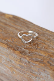 Open Heart Ring