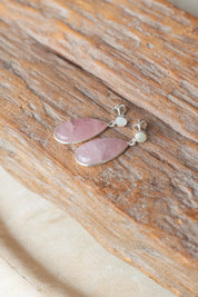 Clarice Rose Quartz Drops