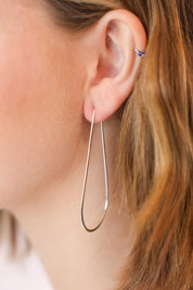 Thea Long Fine Hoops
