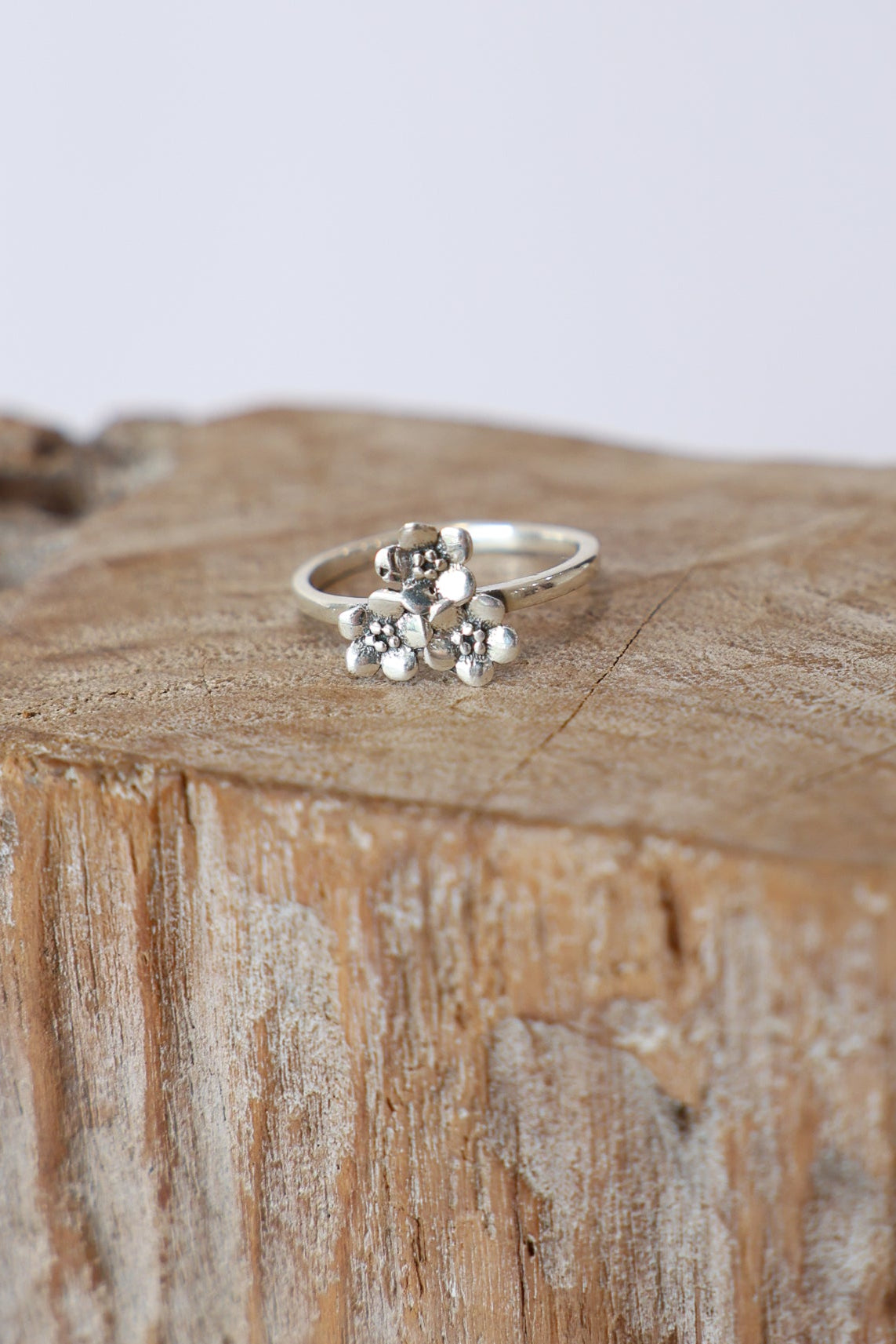 Trio Flower Ring