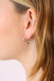 Trio Bead Hoops