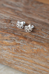 Lanni Semi Circle Studs