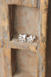 Lanni Semi Circle Studs