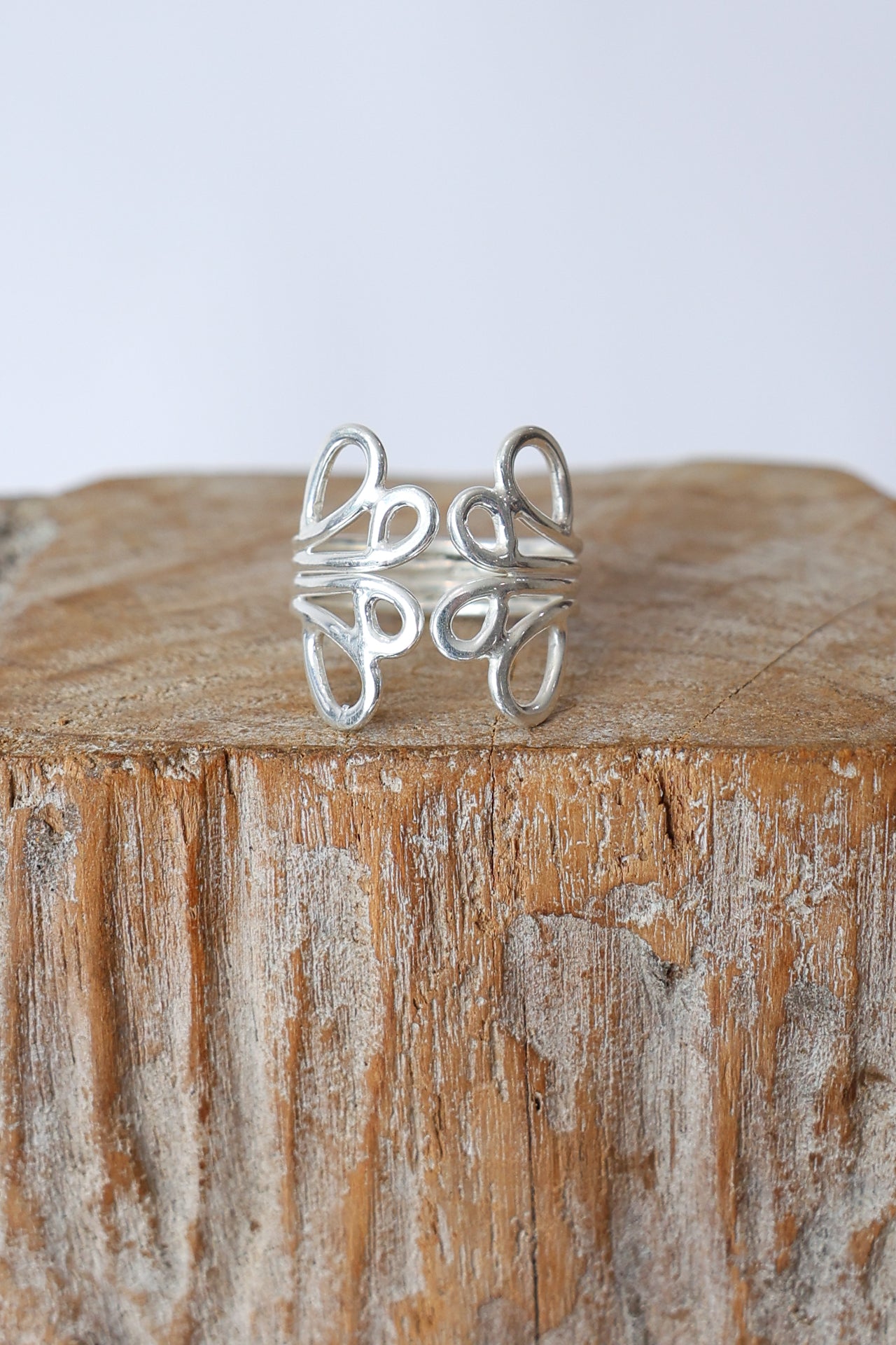 Swirl Stella Ring