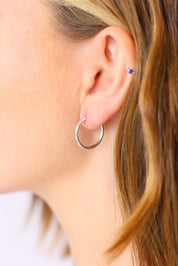 Wonder Silver Hoops