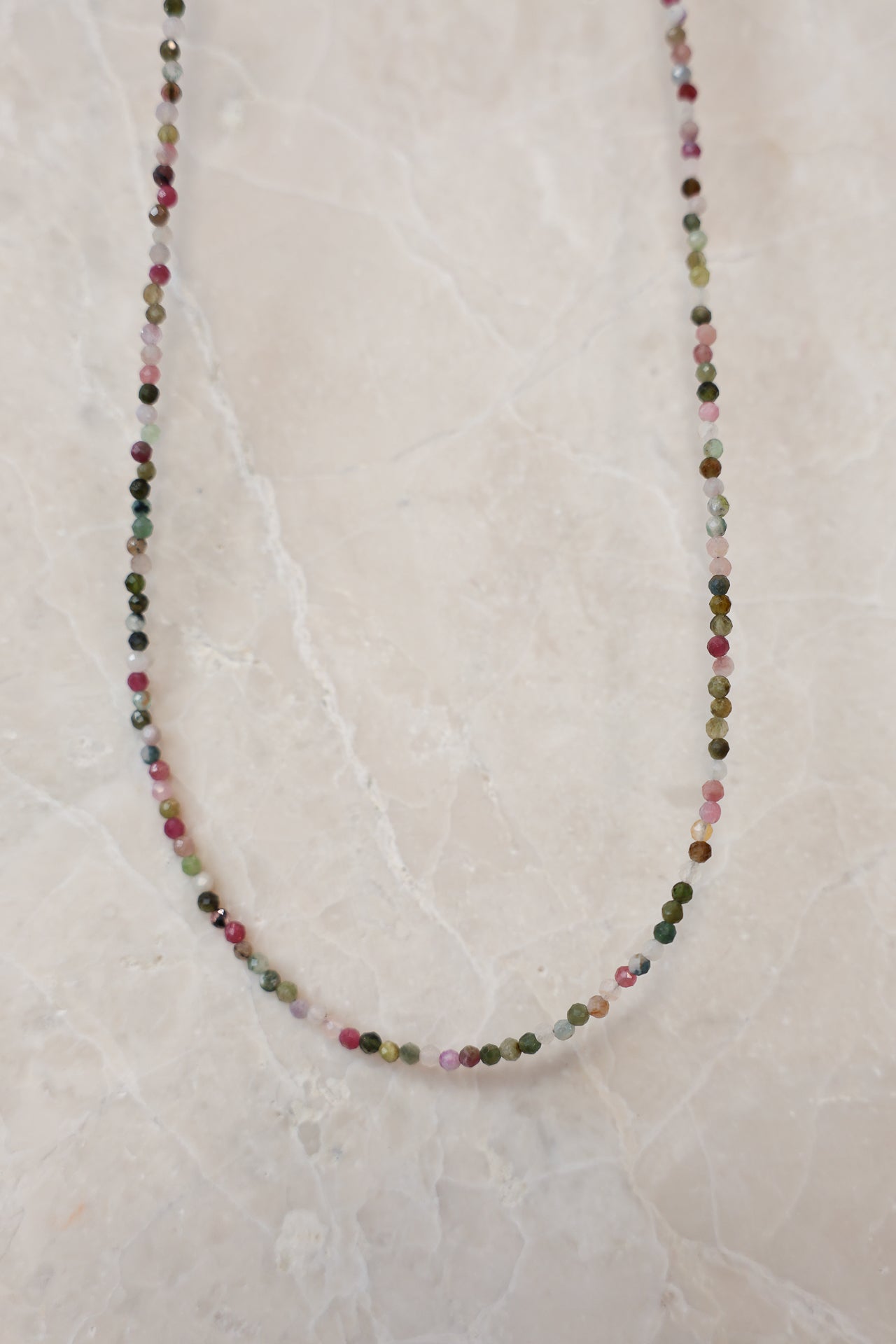 Nadia Tourmaline Bead Necklace