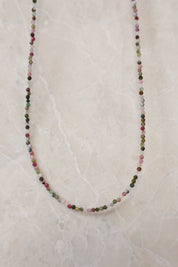 Nadia Tourmaline Bead Necklace